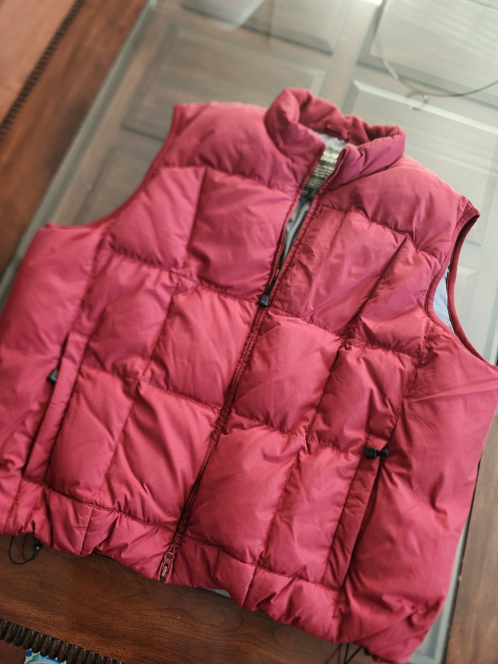 Eddie Bauer Men's Quilted Puffer Vest - Marron XXL